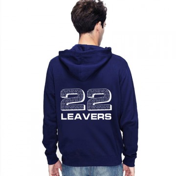Leavers Hoodie 3D Style 22 Name Inside Design Stars & Stripes Hoodie